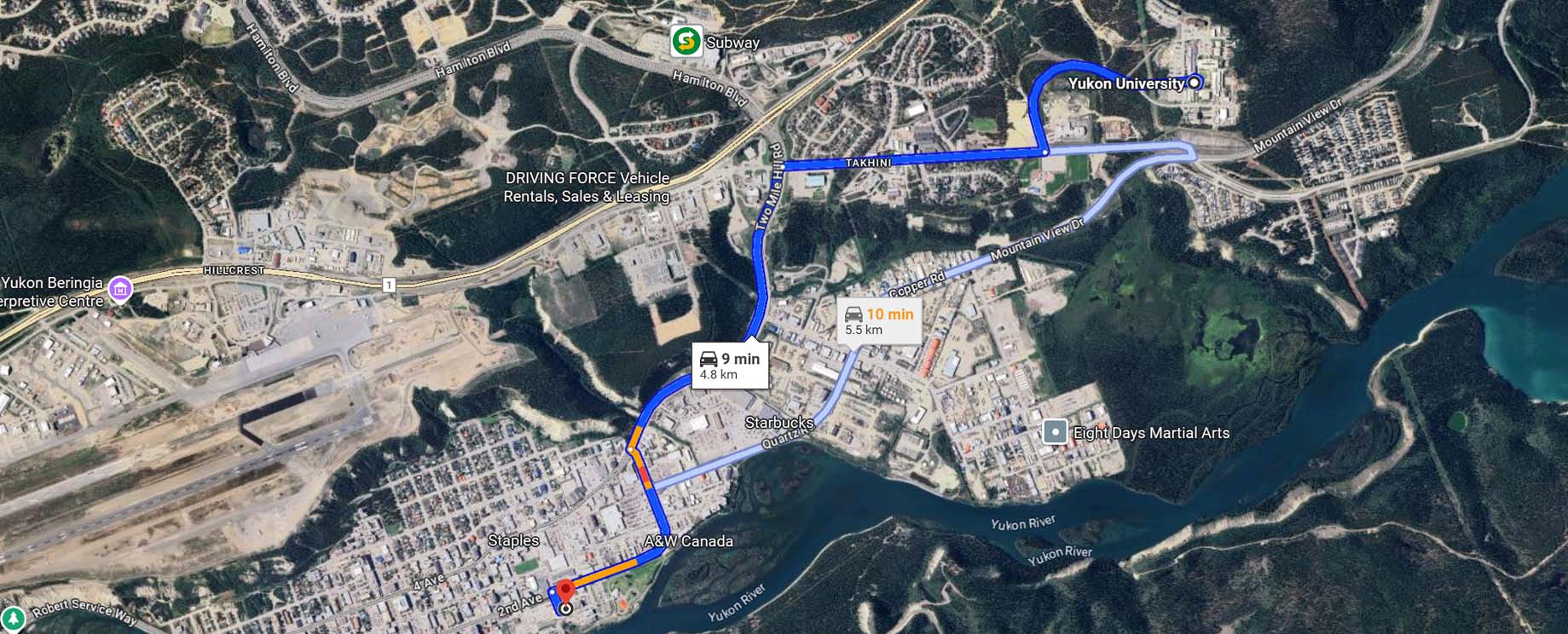 the current condos to yukon university