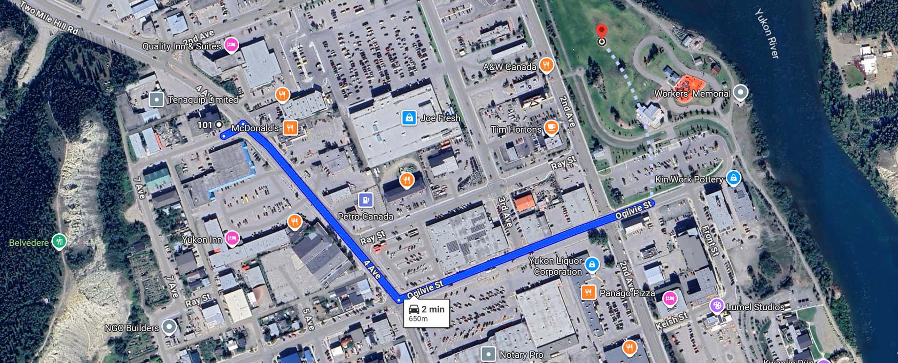 commercial real estate for lease in downtown whitehorse