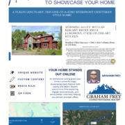 immersive listings in whitehprse yt single page property website