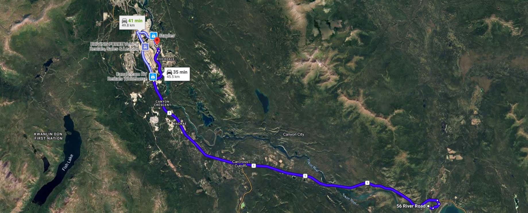 56 River Rd Kwanlin Dün First Nation YT Y0B 1Y1